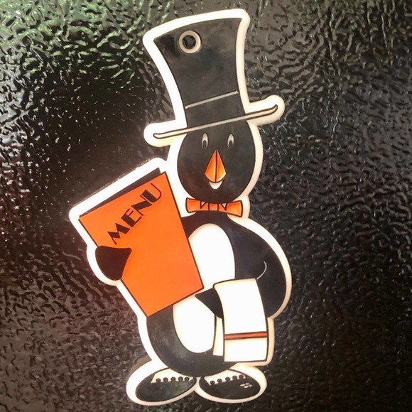 Vintage Enamel Refrigerator Magnet - Picture 2 of 5